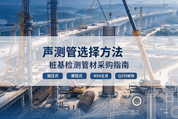 靖边声测管选型标准