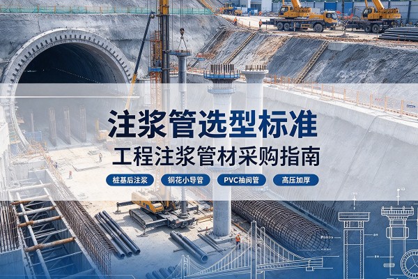 靖边注浆管选型标准
