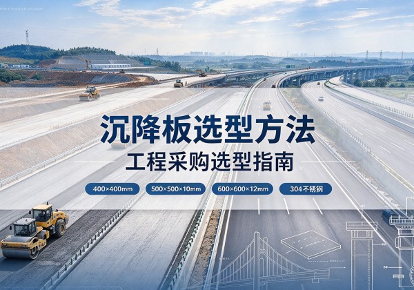靖边沉降板选择方法