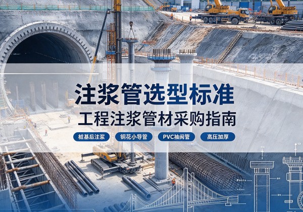 靖边注浆管选型标准